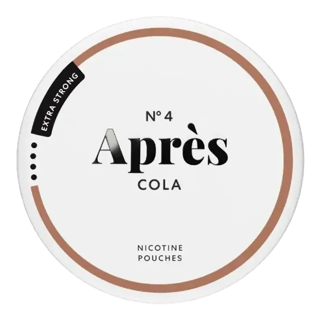 Apres Cola Extra Strong 8.3mg nicotine pouch can