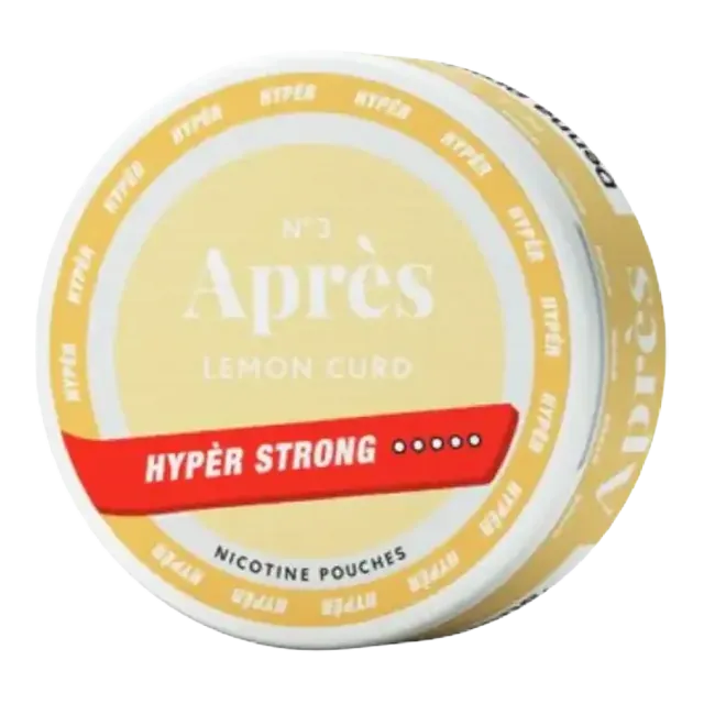 Apres Lemon Curd Hyper Strong 11mg nicotine pouch can