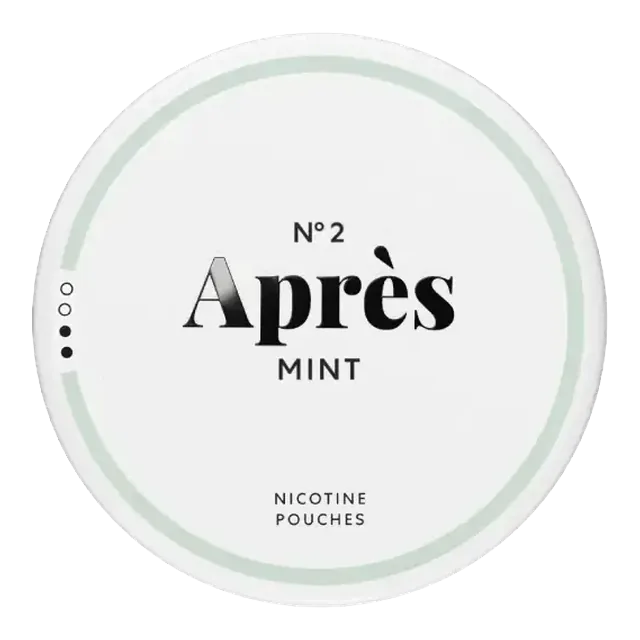 Apres Mint 4.4mg nicotine pouch can