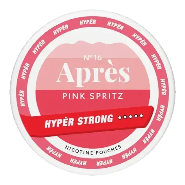 Apres Pink Spritz Hypèr Strong 11mg nicotine pouch can