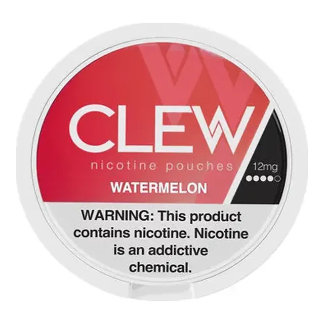CLEW Watermelon 12mg nicotine pouch can