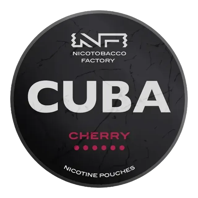 Cuba Black Cherry 43mg nicotine pouch can