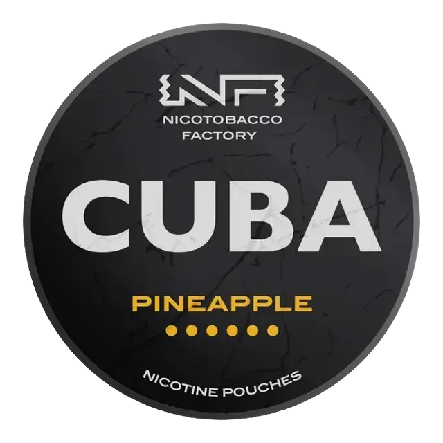 Cuba Black Pineapple 43mg nicotine pouch can