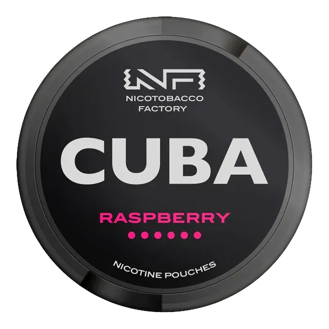Cuba Black Raspberry 43mg nicotine pouch can