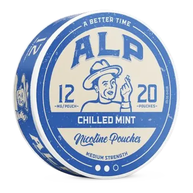 EU ALP Chilled Mint 12mg nicotine pouch can