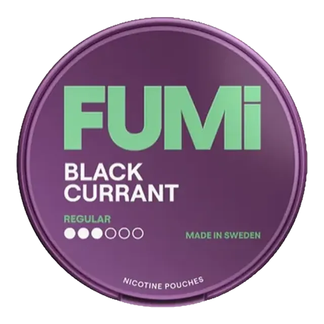 FUMI Blackcurrant 4mg nicotine pouch can
