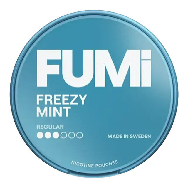 FUMI Freezy Mint 4mg nicotine pouch can