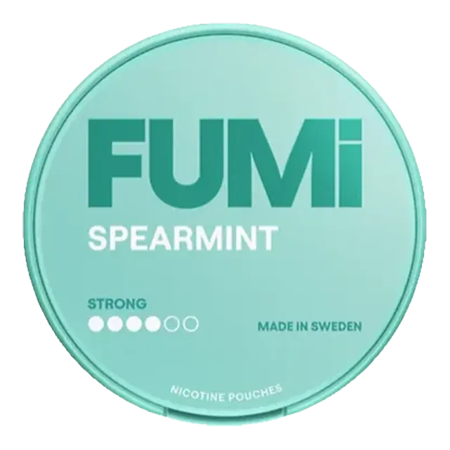 FUMI Spearmint Mini 4mg nicotine pouch can