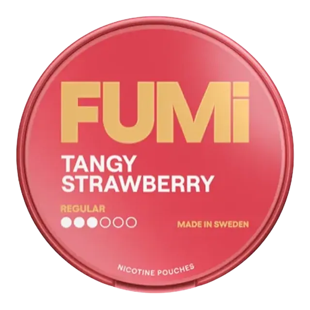 FUMI Tangy Strawberry 4mg nicotine pouch can