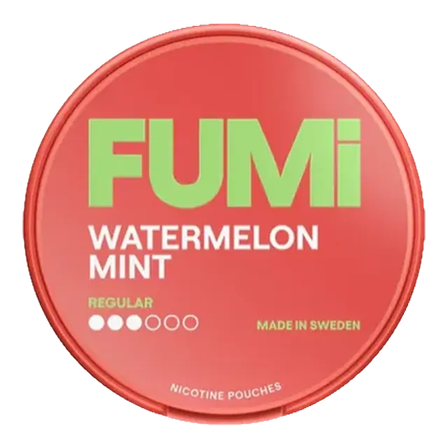 FUMI Watermelon Mint Mini 4mg nicotine pouch can