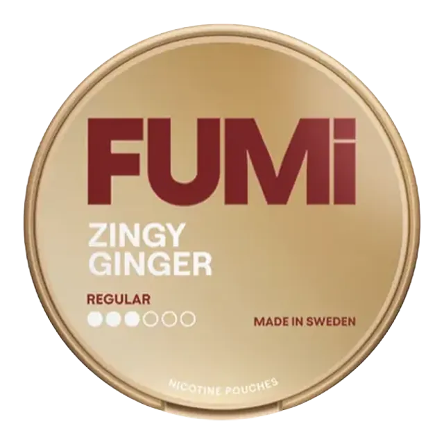 FUMI Zingy Ginger 4mg nicotine pouch can