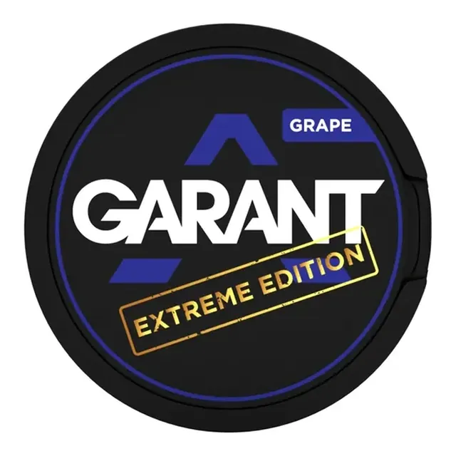 Garant Grape Extreme 25mg nicotine pouch can