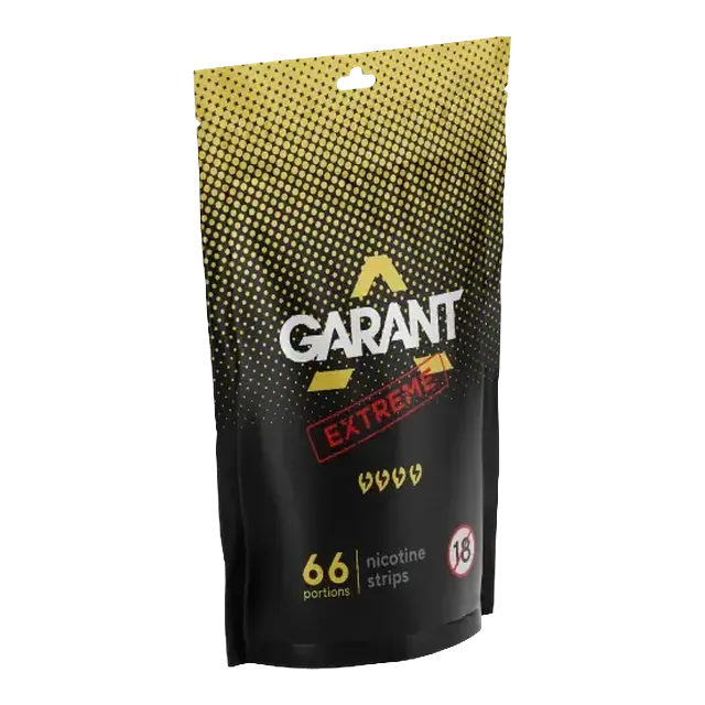 Garant Nicotine Strips Extreme 11mg nicotine pouch can