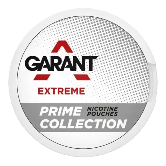 Garant Prime Extreme 10.8mg nicotine pouch can