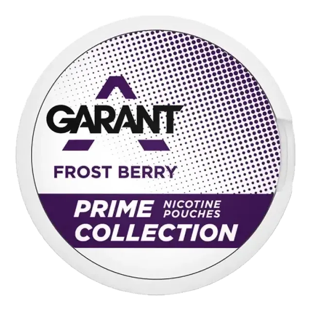 Garant Prime Frost Berry 10.8mg nicotine pouch can