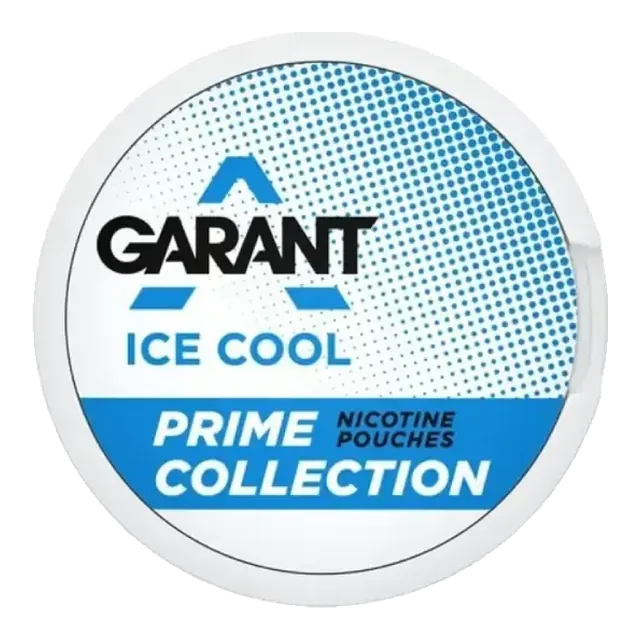 Garant Prime Ice Cool 10.8mg nicotine pouch can