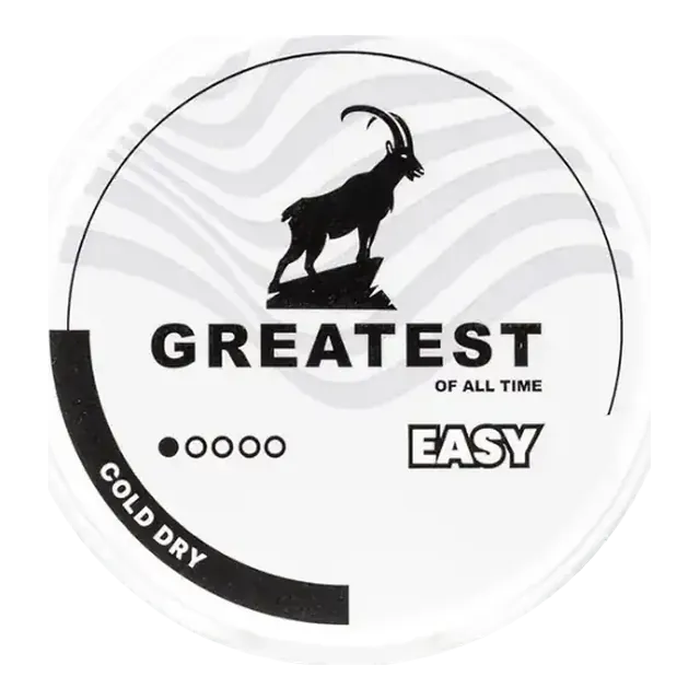 Greatest Cold Dry Easy 4mg nicotine pouch can