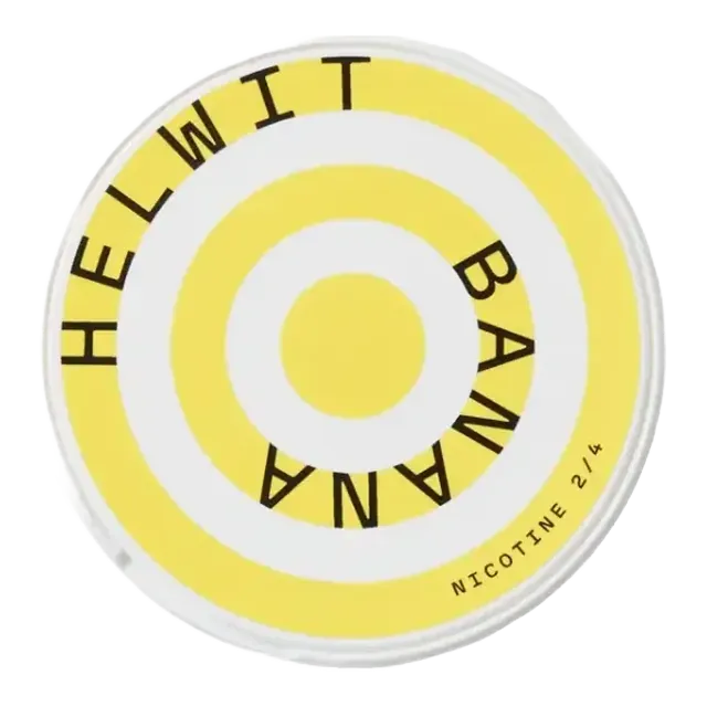 Helwit Banana Slim 3.5mg nicotine pouch can