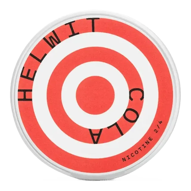 Helwit Cola Slim 4.5mg nicotine pouch can