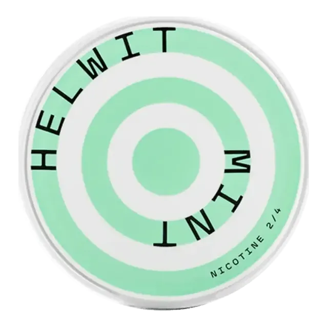 Helwit Mint Slim 4.5mg nicotine pouch can