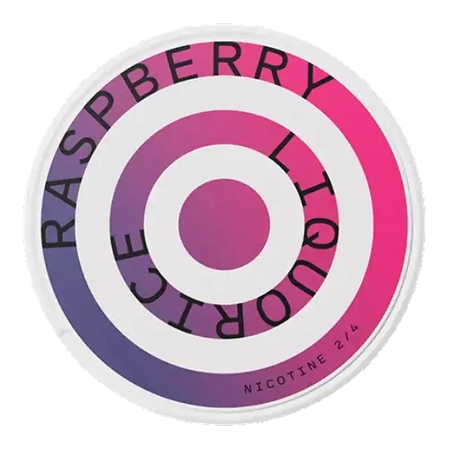 Helwit Raspberry Liquorice Slim 3.5mg nicotine pouch can