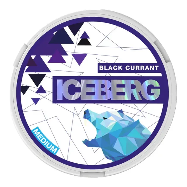 Iceberg Black Currant 20mg nicotine pouch can