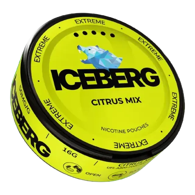 Iceberg Citrus Mix 40mg nicotine pouch can
