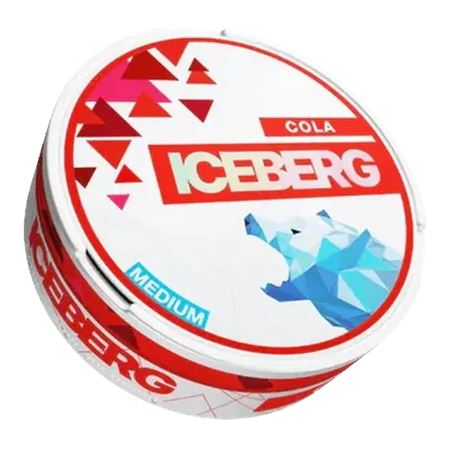 Iceberg Cola 20mg nicotine pouch can