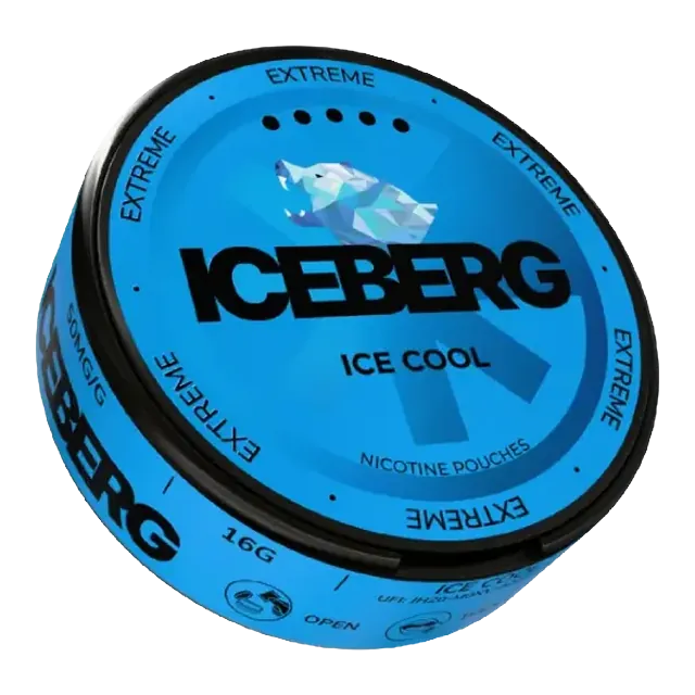 Iceberg Ice Cool 40mg nicotine pouch can