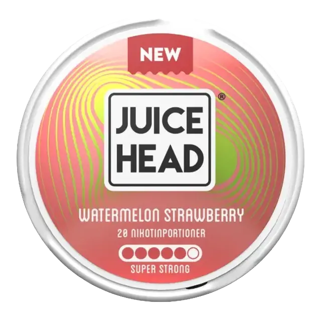 Juice Head Watermelon Strawberry Super Strong 14mg nicotine pouch can