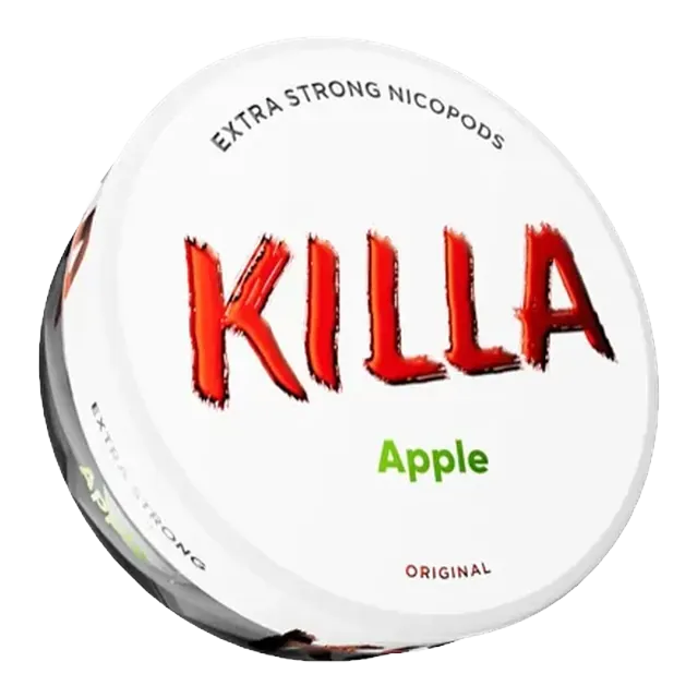 Killa Apple 13.2mg nicotine pouch can