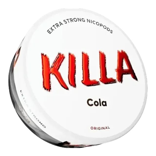 Killa Cola 13.2mg nicotine pouch can