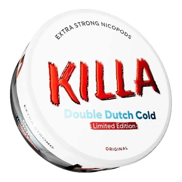 Killa Double Dutch Cold nicotine pouch can