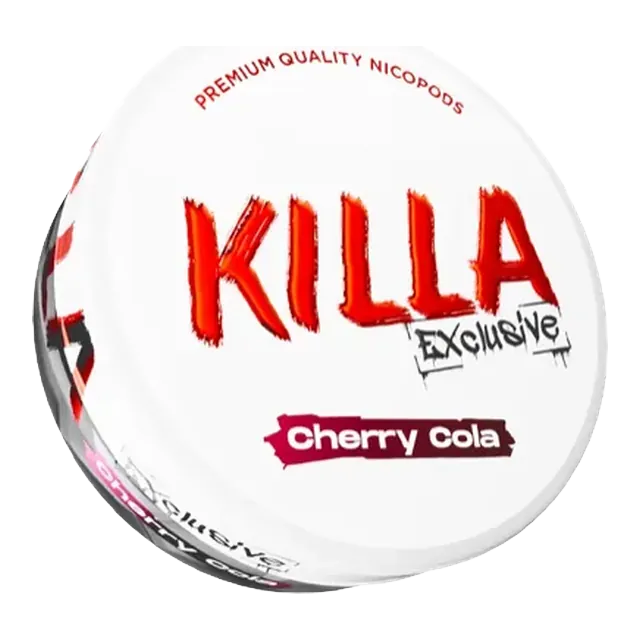 Killa Exclusive Cherry Cola 13.2mg nicotine pouch can