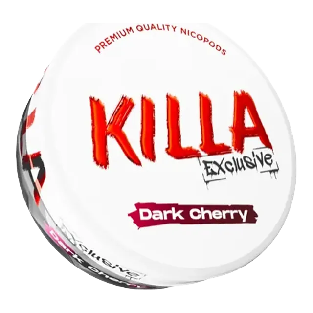 Killa Exclusive Dark Cherry 13.2mg nicotine pouch can