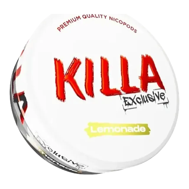 Killa Exclusive Lemonade 13.2mg nicotine pouch can