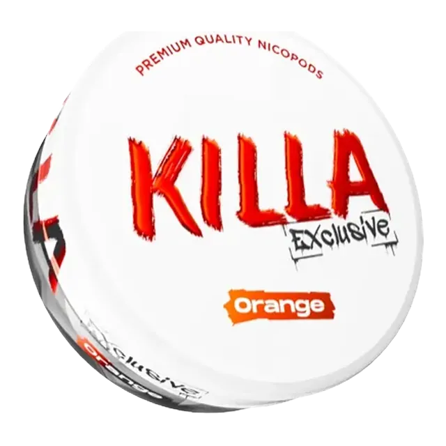 Killa Exclusive Orange 13.2mg nicotine pouch can