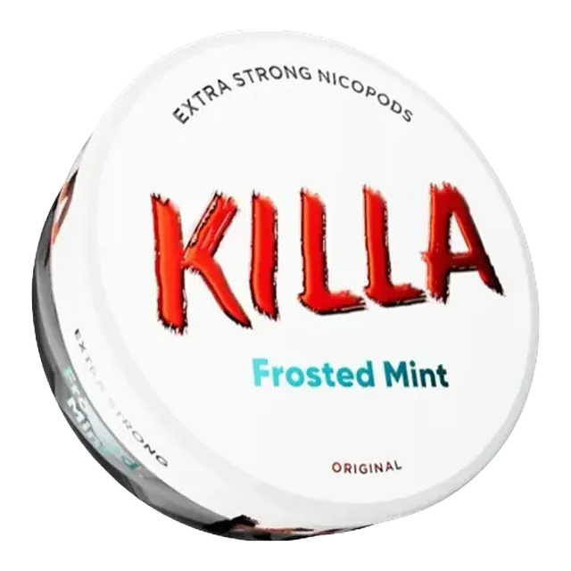 Killa Frosted Mint 13.2mg nicotine pouch can