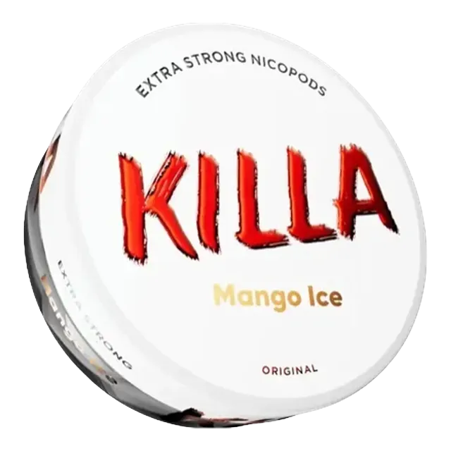 Killa Mango Ice 13.2mg nicotine pouch can