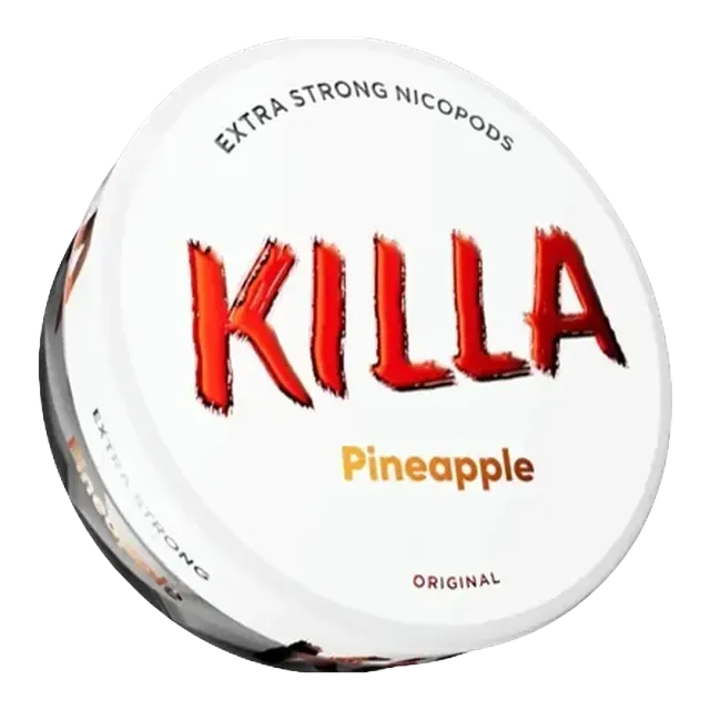 Killa Pineapple 13.2mg nicotine pouch can