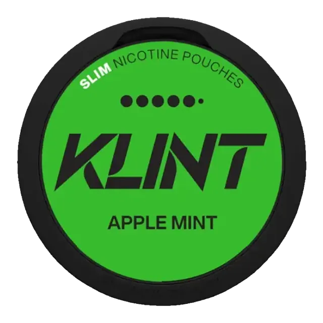 Klint Apple Mint X-strong 11.8mg nicotine pouch can