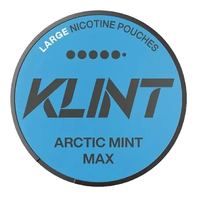 Klint Artic Mint Max 12.3mg nicotine pouch can