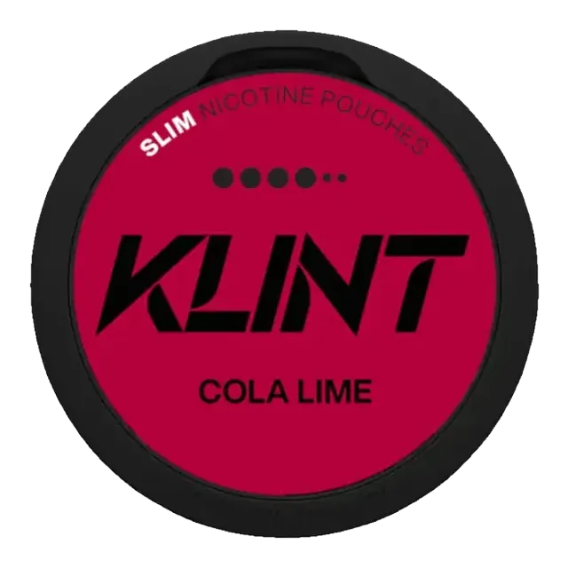 Klint Cola Lime Strong 11.2mg nicotine pouch can