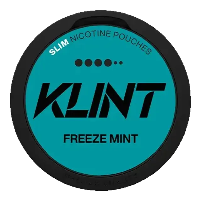Klint Freeze Mint #4 11.2mg nicotine pouch can