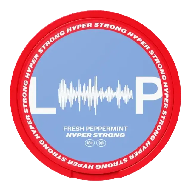 Loop Fresh Peppermint Hyper 14.8mg nicotine pouch can