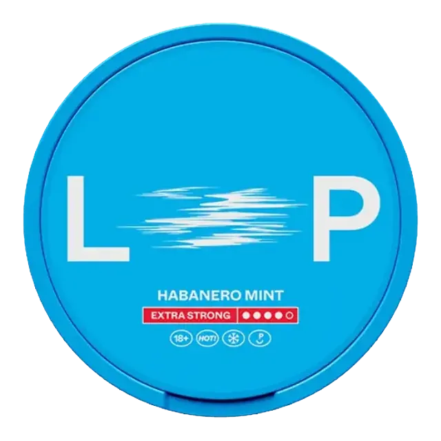 Loop Habanero Mint Extra Strong 12.5mg nicotine pouch can