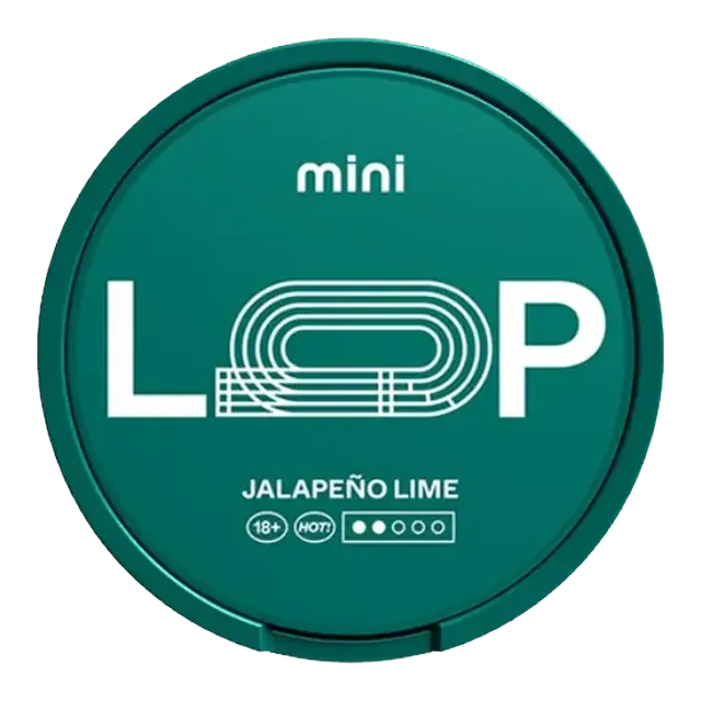 Loop Jalapeno Lime Mini 6.8mg nicotine pouch can