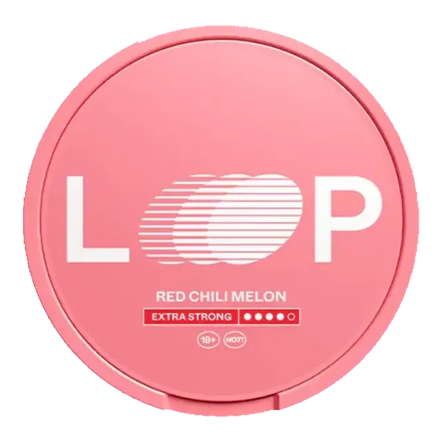 Loop Red Chili Melon Extra Strong 11.8mg nicotine pouch can