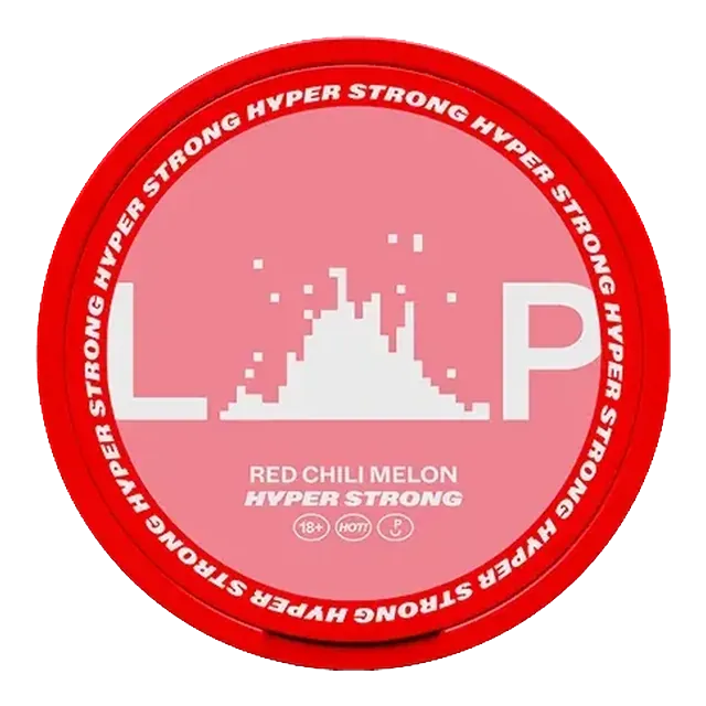Loop Red Chili Melon Hyper Strong 15.6mg nicotine pouch can
