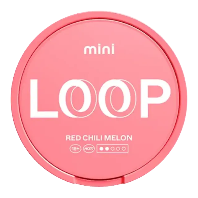 Loop Red Chili Mini 6.8mg nicotine pouch can